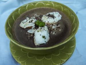 Kuchnia gdańska: zupa czekoladowa z mlekiem