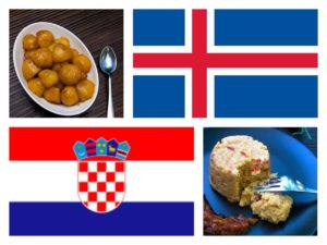 MŚ 2018 mecz Islandia – Chorwacja: brúnaðar kartöflur vs palenta