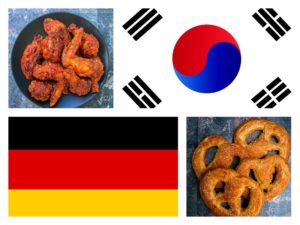 MŚ 2018 mecz Korea Południowa – Niemcy: yangnyeom-tongdak vs pretzel