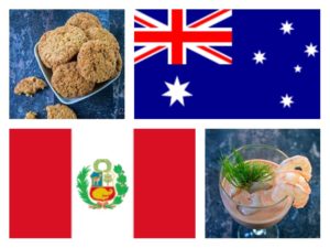 MŚ 2018 mecz Australia – Peru: anzac biscuits vs coctel de camaroñes