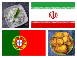 MŚ 2018 mecz Iran – Portugalia: maast-o-khiar vs Pastéis de nata
