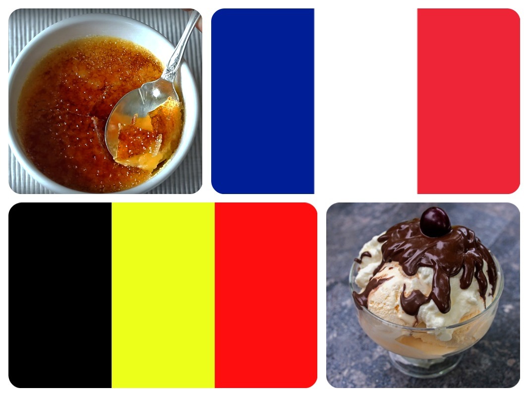 Ms 2018 Mecz Francja Belgia Creme Brulee Vs La Dame Blanche Nerdy Cookin