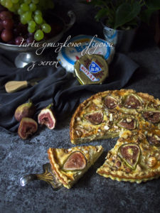 Międzynarodowy Dzień Sera: tarta gruszkowo – figowa z serem